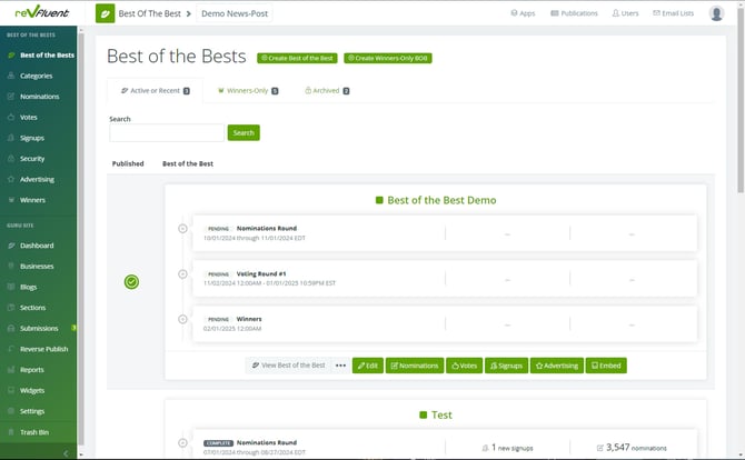 Best of: click to expand