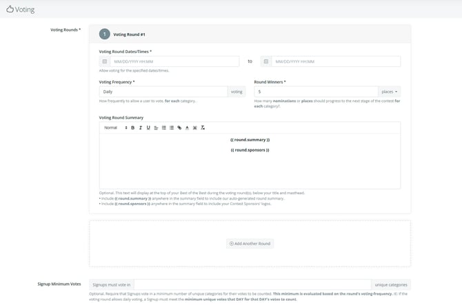 Voting: click to expand