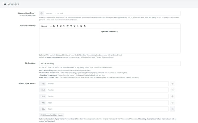 Winners: click to expand