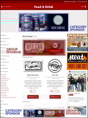 Group & Category Sponsors